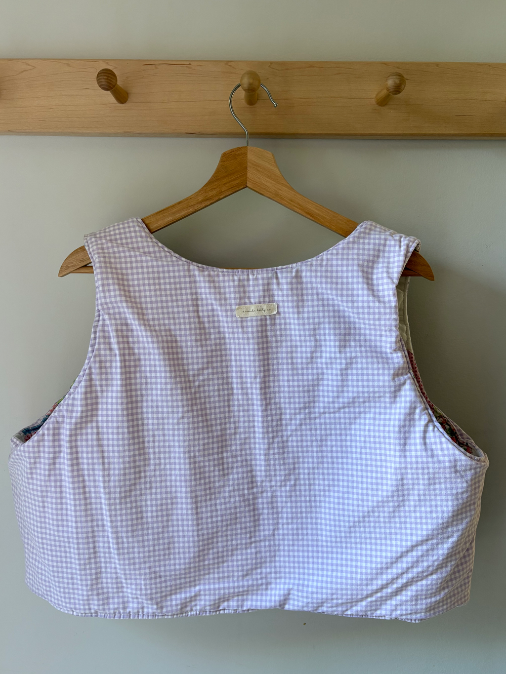 M/L Upcycled Quilt Vest