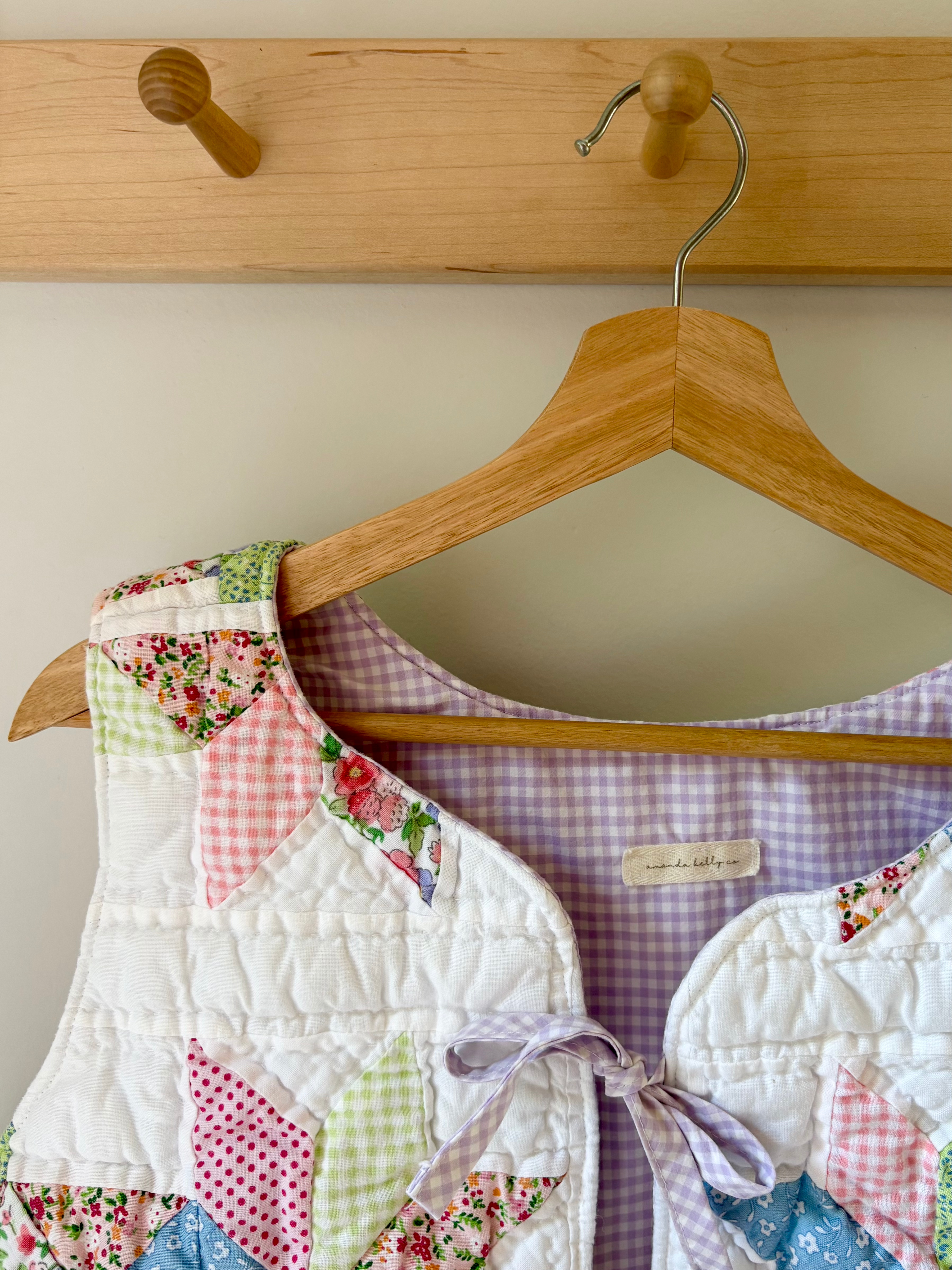 M/L Upcycled Quilt Vest